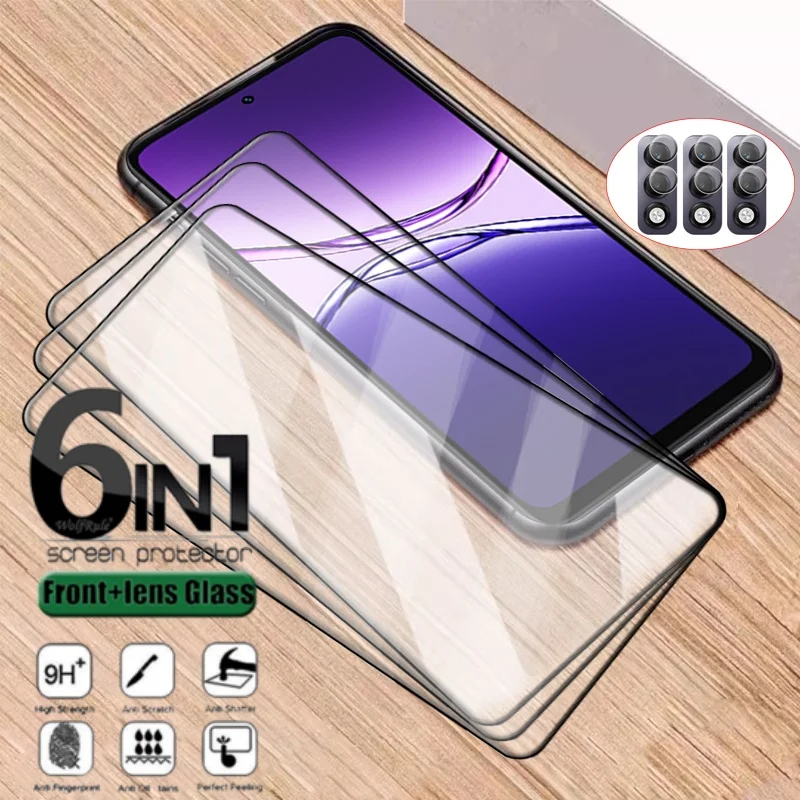 6-in-1 For OPPO A5i Pro Glass OPPO A5i Pro Tempered Glass Full Cover Glue Protective 9H Screen Protector OPPO A5i Pro Lens Glass
6-in-1 For OPPO A5i Pro Glass OPPO A5i Pro Tempered Glass Full Cover Glue Protective 9H Screen Protector OPPO A5i Pro Lens Glass