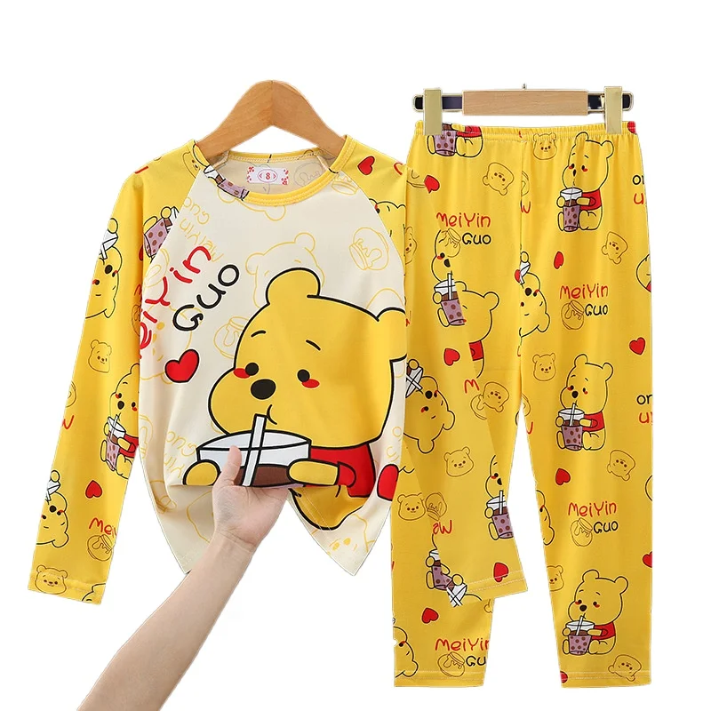 Disney Winnie Coral Fleece Pajamas Winter Children Thickened Cute Flannel Warm Comfortable Cotton Home Kids Pajamas
Disney Winnie Coral Fleece Pajamas Winter Children Thickened Cute Flannel Warm Comfortable Cotton Home Kids Pajamas