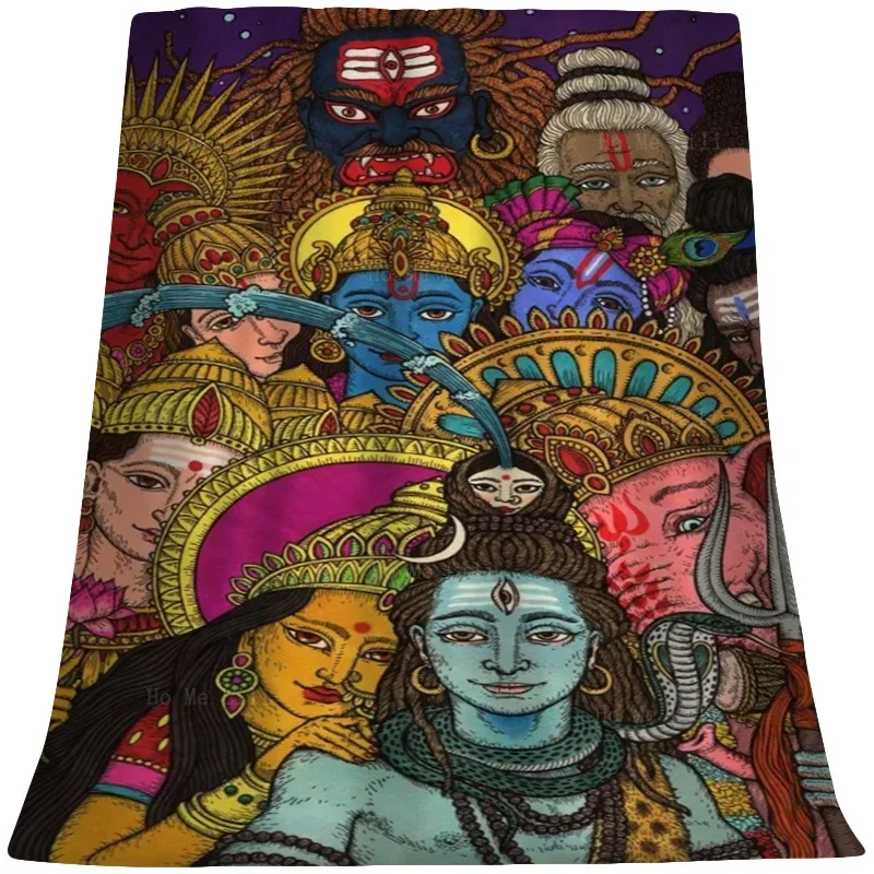 Мягкое теплое фланелевое одеяло «Все индуистские боги и божества» Lord Shiva, подходящее для всех сезонов
Мягкое теплое фланелевое одеяло «Все индуистские боги и божества» Lord Shiva, подходящее для всех сезонов