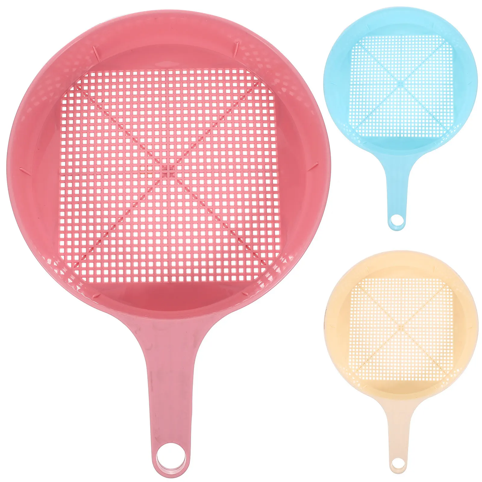 3pcs Plastic Soil Sieve Mesh Garden Tool For Filtering Rocks Compost Sand Gravel Lightweight Screening For Balcony Mini Garden
3pcs Plastic Soil Sieve Mesh Garden Tool For Filtering Rocks Compost Sand Gravel Lightweight Screening For Balcony Mini Garden