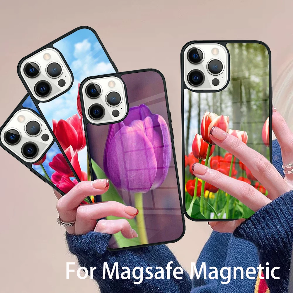 Tulip Flower 2 Phone Case Magesafe Magnetic Wireless Charge Cover For IPhone 16 11 12 13 14 15 Pro Max Plus Mini
Tulip Flower 2 Phone Case Magesafe Magnetic Wireless Charge Cover For IPhone 16 11 12 13 14 15 Pro Max Plus Mini