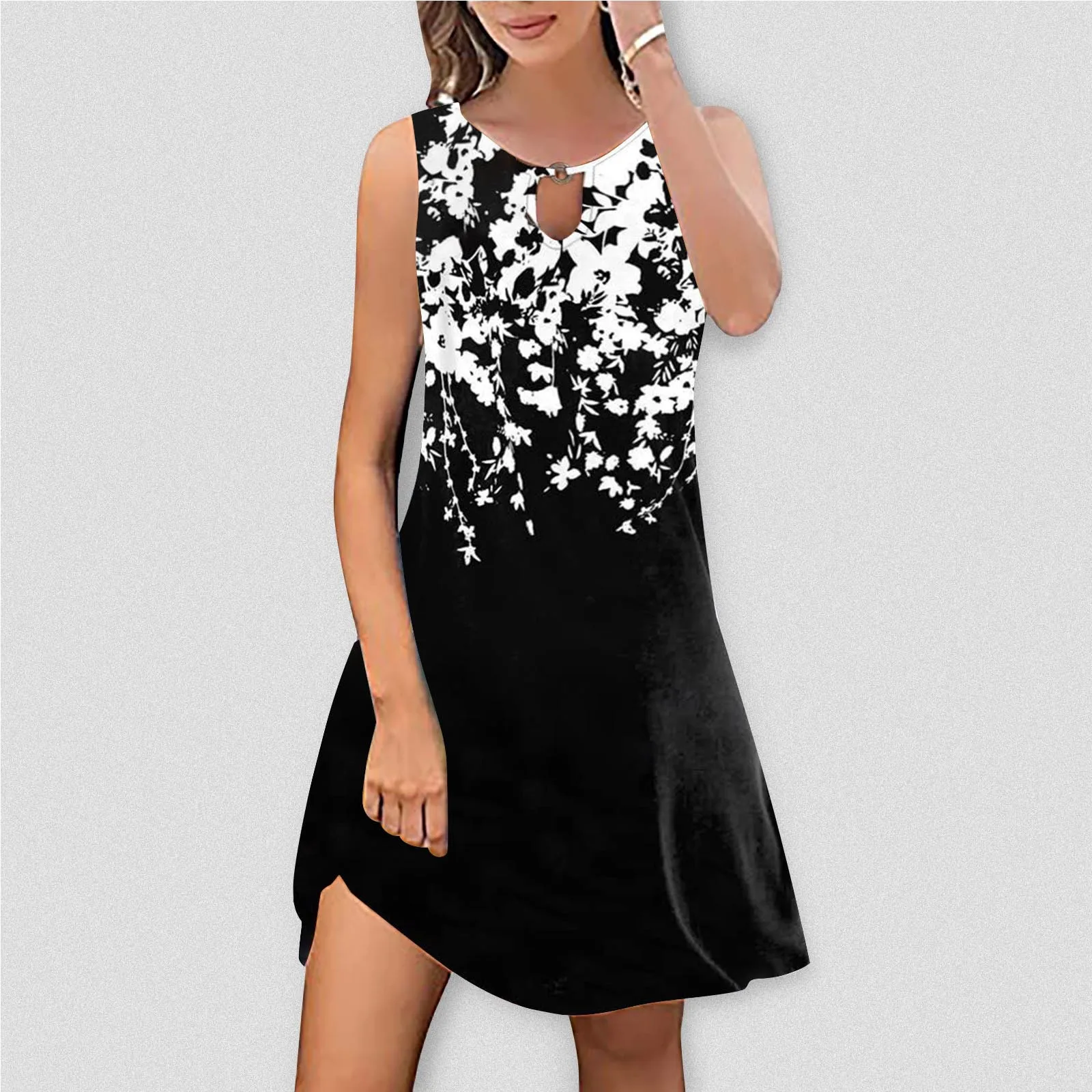 Women Boho Dress Summer Sexy Sleeveless Beach Style Dresses Ladies Fashion Beach Casual Holiday Sundress
Women Boho Dress Summer Sexy Sleeveless Beach Style Dresses Ladies Fashion Beach Casual Holiday Sundress