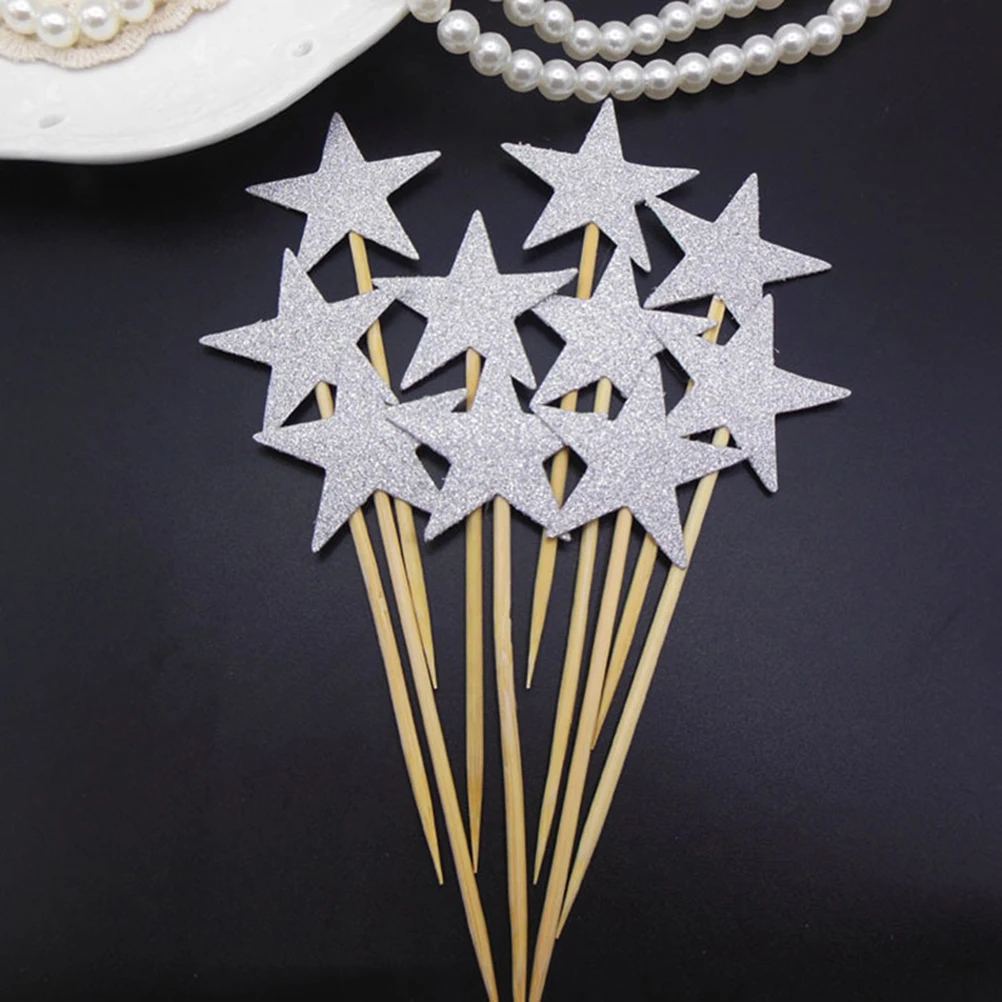 36 Pcs Star Cake Insert Decorating Supplies Birthday Topper Wedding Cupcake Decoration
36 Pcs Star Cake Insert Decorating Supplies Birthday Topper Wedding Cupcake Decoration
