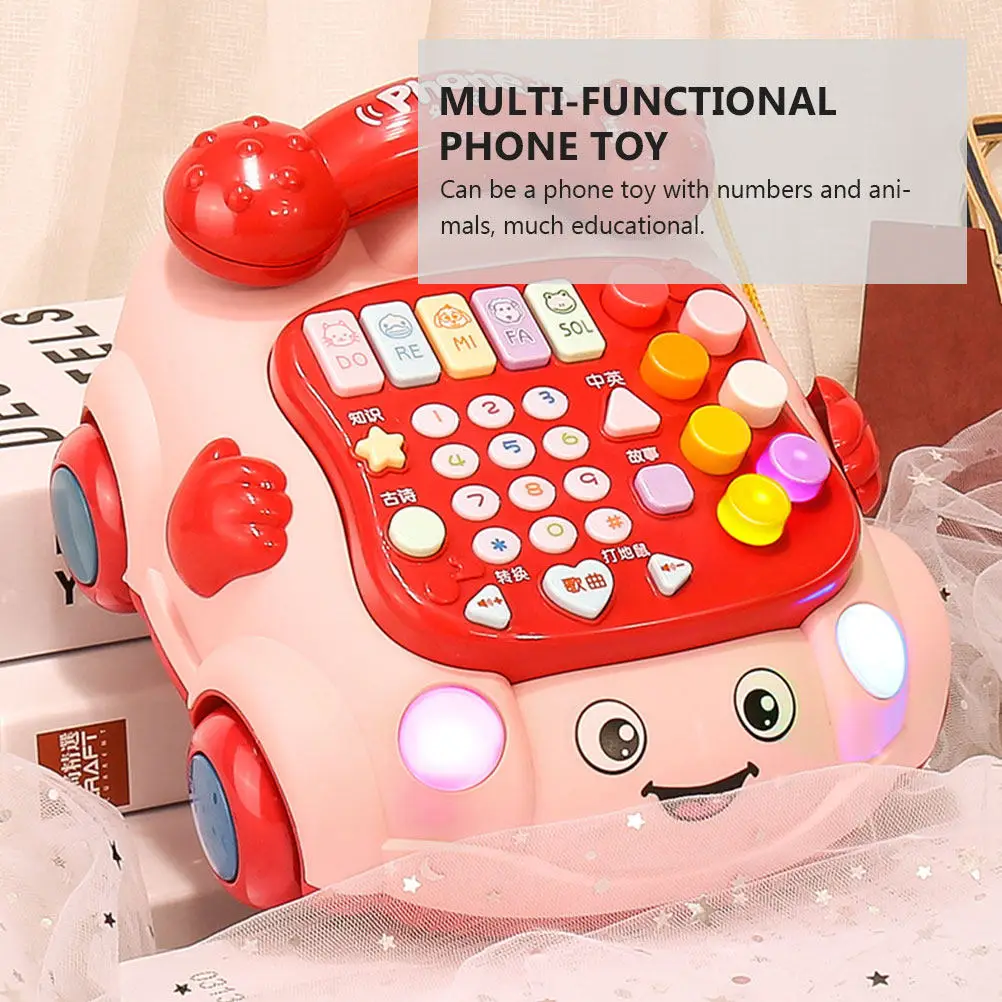 1Pcs Early Education Phone Car Multifunctional Learning Plaything Baby Phone Car Educational Fun for Kids Educational Plaything
1Pcs Early Education Phone Car Multifunctional Learning Plaything Baby Phone Car Educational Fun for Kids Educational Plaything