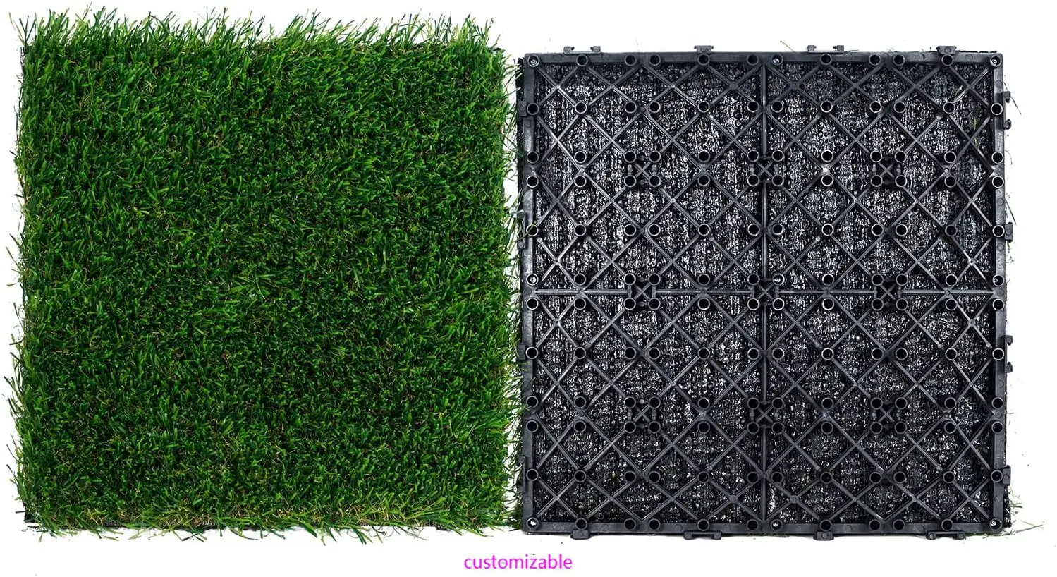 Artifical Grass Tiles Interlocking Turf Deck Set, 9 Pack - 12"x12", Synthetic Fake Grass Self-draining Mat Flooring Decor Pad
Artifical Grass Tiles Interlocking Turf Deck Set, 9 Pack - 12"x12", Synthetic Fake Grass Self-draining Mat Flooring Decor Pad