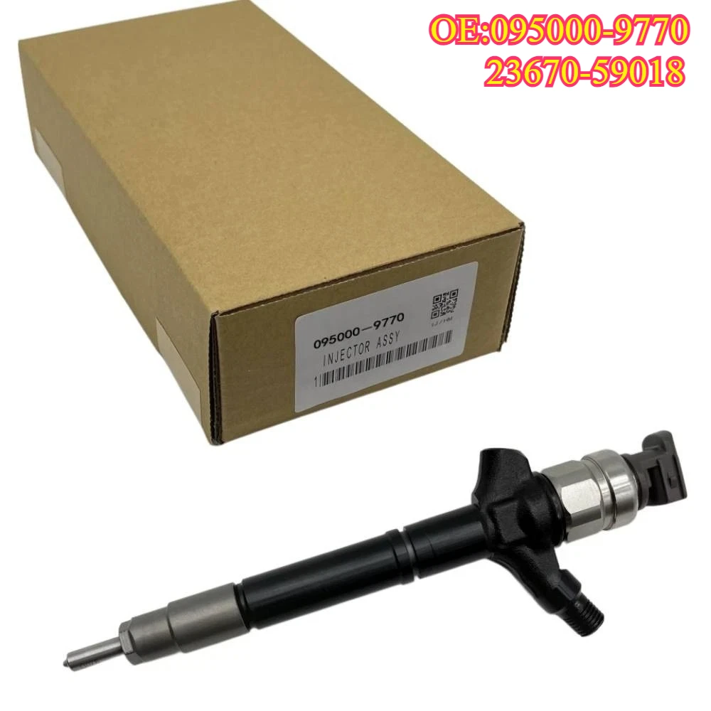 Original High quality New For 095000-9770 23670-59018 2367059018 Fuel Injector
Original High quality New For 095000-9770 23670-59018 2367059018 Fuel Injector