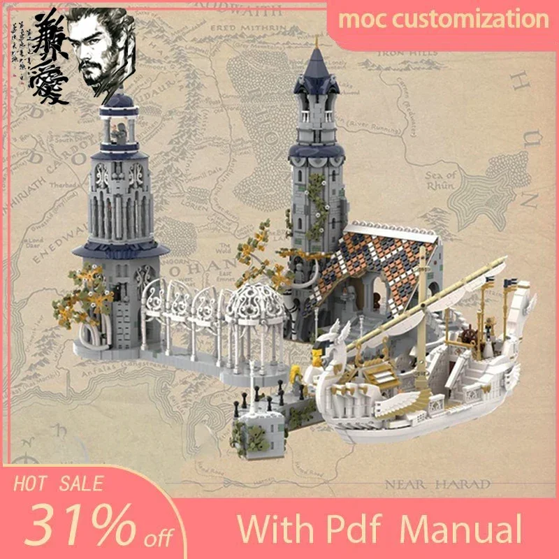 5721 шт. Moc The Grey Havens Архитектурная модель Строительные блоки DIY игрушки Детские праздничные подарки Креативная сборка Развивающие кирпичи
5721 шт. Moc The Grey Havens Архитектурная модель Строительные блоки DIY игрушки Детские праздничные подарки Креативная сборка Развивающие кирпичи