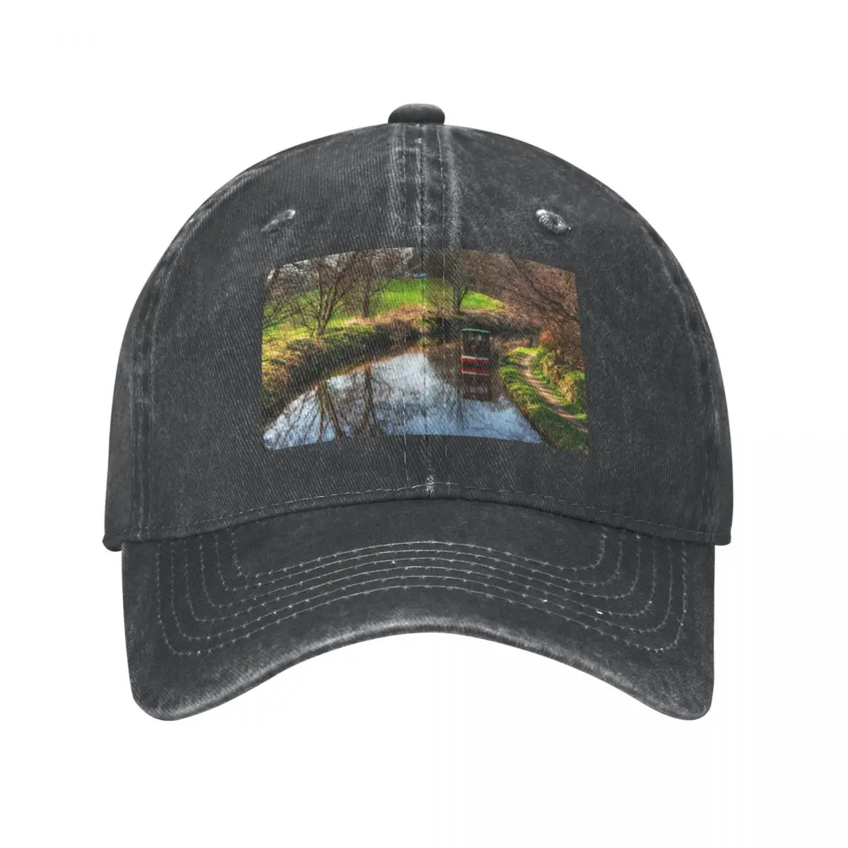 Narrowboat on the Union Canal Cap Cowboy Hat military tactical cap women's beach outlet Men's
Narrowboat on the Union Canal Cap Cowboy Hat military tactical cap women's beach outlet Men's