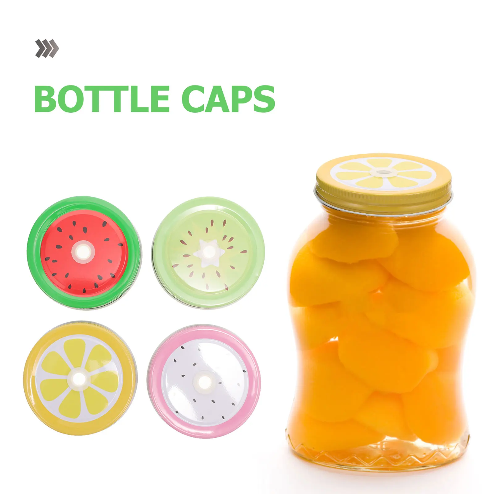 20Pcs Sealing Jar Lids Reusable Metal Caps with Straw Hole for Mason Canning Jars Fruit Design Storage Lid Tinplate Safe Use
20Pcs Sealing Jar Lids Reusable Metal Caps with Straw Hole for Mason Canning Jars Fruit Design Storage Lid Tinplate Safe Use