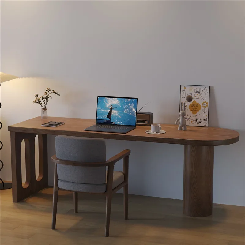 DSA Solid wood desk Household double desk Workbench Living room against the wall Computer desk Learning and writing
DSA Solid wood desk Household double desk Workbench Living room against the wall Computer desk Learning and writing