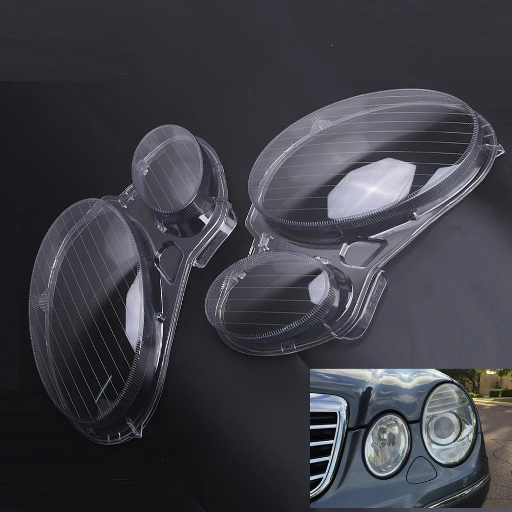 LR Headlight Headlamp Clear Lens Cover For BENZ E Class W211 E240 E200 E350 E280 E300 2002-2008 2118202961,2118203061
LR Headlight Headlamp Clear Lens Cover For BENZ E Class W211 E240 E200 E350 E280 E300 2002-2008 2118202961,2118203061