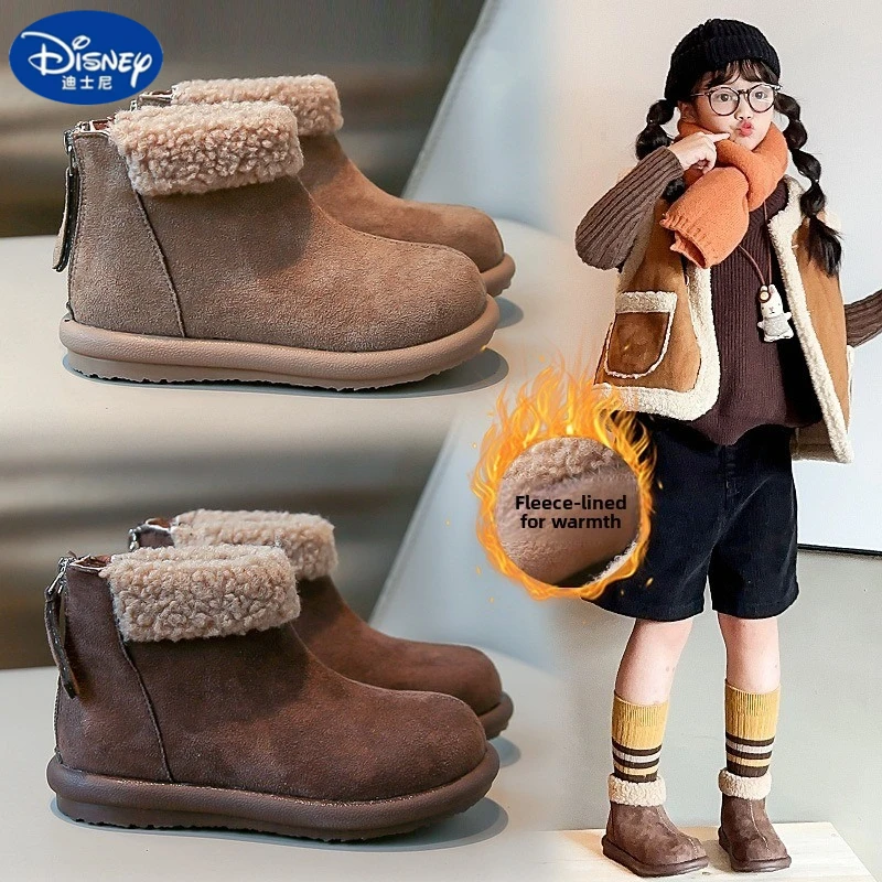 Disney Girls' 2025 Winter Boots | Faux Fur-Lined Ankle Boots Combine Martinis & Snow Boots Style, Fashion & Warm
Disney Girls' 2025 Winter Boots | Faux Fur-Lined Ankle Boots Combine Martinis & Snow Boots Style, Fashion & Warm