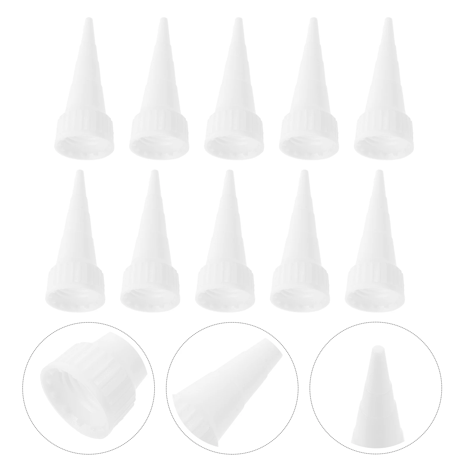 20 pcs Replacement Glue Applicator Tips For Tip Dispensing Nozzles Refillable Craft Glue Tips Bonding Glass Wood
20 pcs Replacement Glue Applicator Tips For Tip Dispensing Nozzles Refillable Craft Glue Tips Bonding Glass Wood