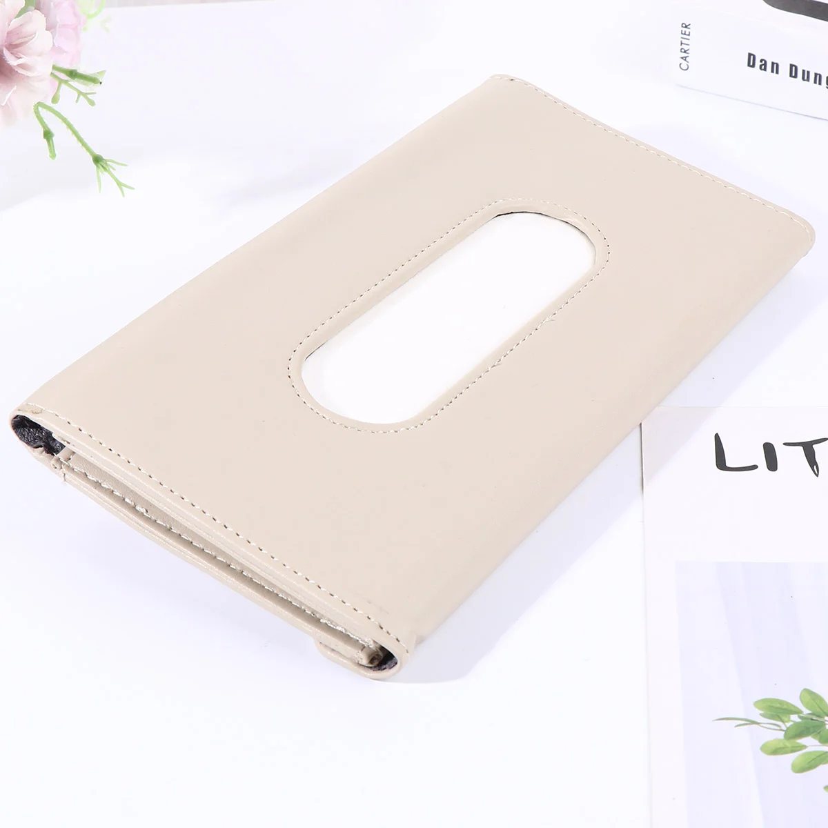 Car Visor Tissue Box Fashinable Hanging Tissue Boxes Holder Headset Tissue Case Holder for Car Vehicle (Beige)
Car Visor Tissue Box Fashinable Hanging Tissue Boxes Holder Headset Tissue Case Holder for Car Vehicle (Beige)