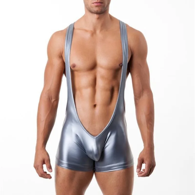 Open Leather Bodysuit Erotic Male Lingerie Sexy Solid Color Strap Men Thong Close Sheath Jockstrap Man Convex Pouch Underpants
Open Leather Bodysuit Erotic Male Lingerie Sexy Solid Color Strap Men Thong Close Sheath Jockstrap Man Convex Pouch Underpants