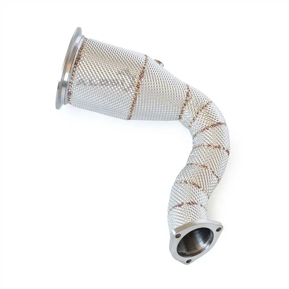 Exhaust Pipe Suitable for Porsche Cayenne E3 3.0T 2017-2024 Stainless Steel Downpipe Automotive High-quality Exhaust Pipe
Exhaust Pipe Suitable for Porsche Cayenne E3 3.0T 2017-2024 Stainless Steel Downpipe Automotive High-quality Exhaust Pipe
