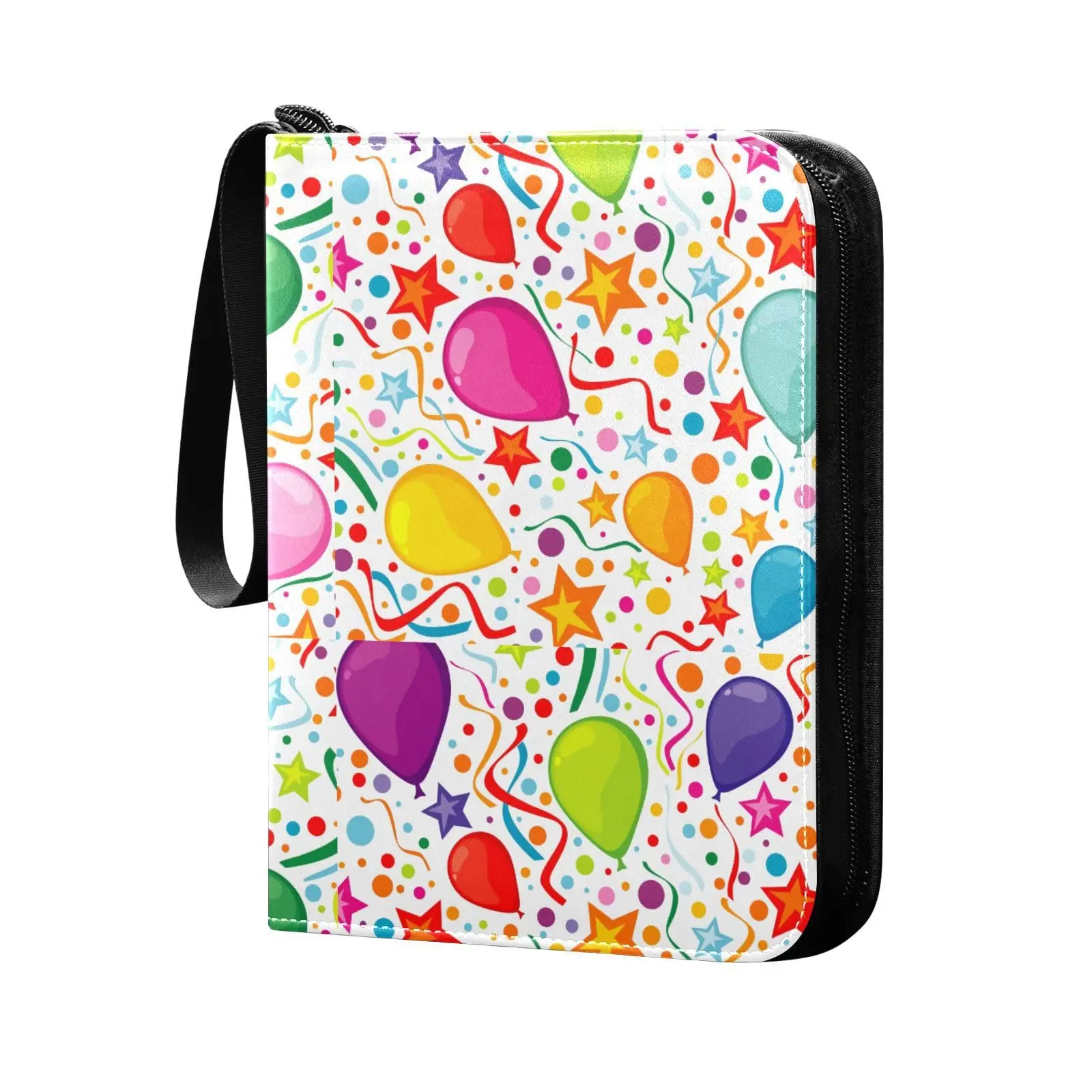 Cute Cartoon Balloons 4 Pocket Cards Binder, 400 Double Sided Pocket Album for Sport Game Cards, Unique Card Collection Storage
Cute Cartoon Balloons 4 Pocket Cards Binder, 400 Double Sided Pocket Album for Sport Game Cards, Unique Card Collection Storage
