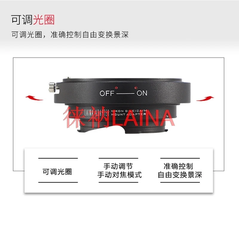 Переходное кольцо LAINA Nikon(G)-LM для объективов AI F G AF-S на камеры Leica M L/M M9 M8 M7 M6 M5 M3 M-P M-p240 M9p TECHART LM-EA7
Переходное кольцо LAINA Nikon(G)-LM для объективов AI F G AF-S на камеры Leica M L/M M9 M8 M7 M6 M5 M3 M-P M-p240 M9p TECHART LM-EA7