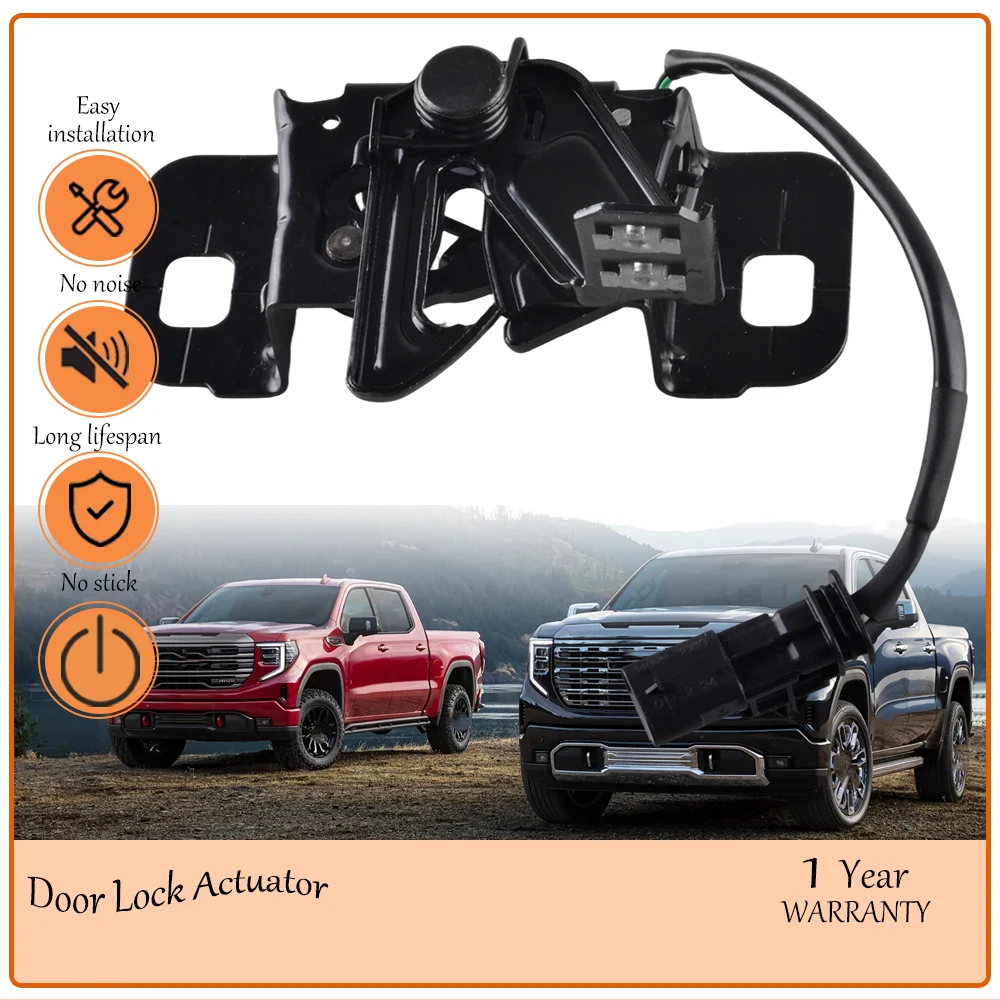 Heavy-Duty Engine Hood Latch Mechanism, Manufactured to fit Chevrolet Silverado 1500 and GMC Sierra 1500, OEM 84896071,84805444
Heavy-Duty Engine Hood Latch Mechanism, Manufactured to fit Chevrolet Silverado 1500 and GMC Sierra 1500, OEM 84896071,84805444