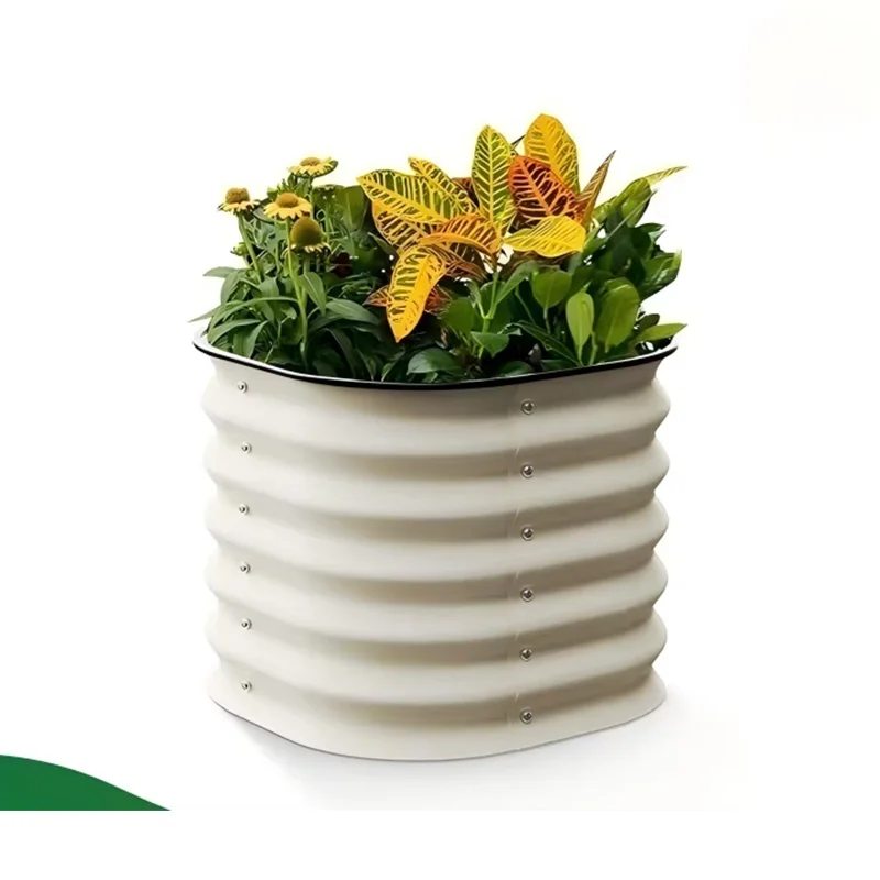DIY Raised Garden Bed Kit, Galvanized Steel Powder Coated Planter Box, Durable Outdoor Flower Vegetable Growing Container
DIY Raised Garden Bed Kit, Galvanized Steel Powder Coated Planter Box, Durable Outdoor Flower Vegetable Growing Container
