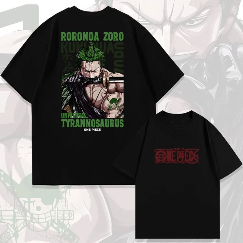 Japanese Anime ONE PIECE Sauron Tide Short-sleeved T-shirt Men's and Women's Summer Tide Brand Loose Half-sleeved
Japanese Anime ONE PIECE Sauron Tide Short-sleeved T-shirt Men's and Women's Summer Tide Brand Loose Half-sleeved