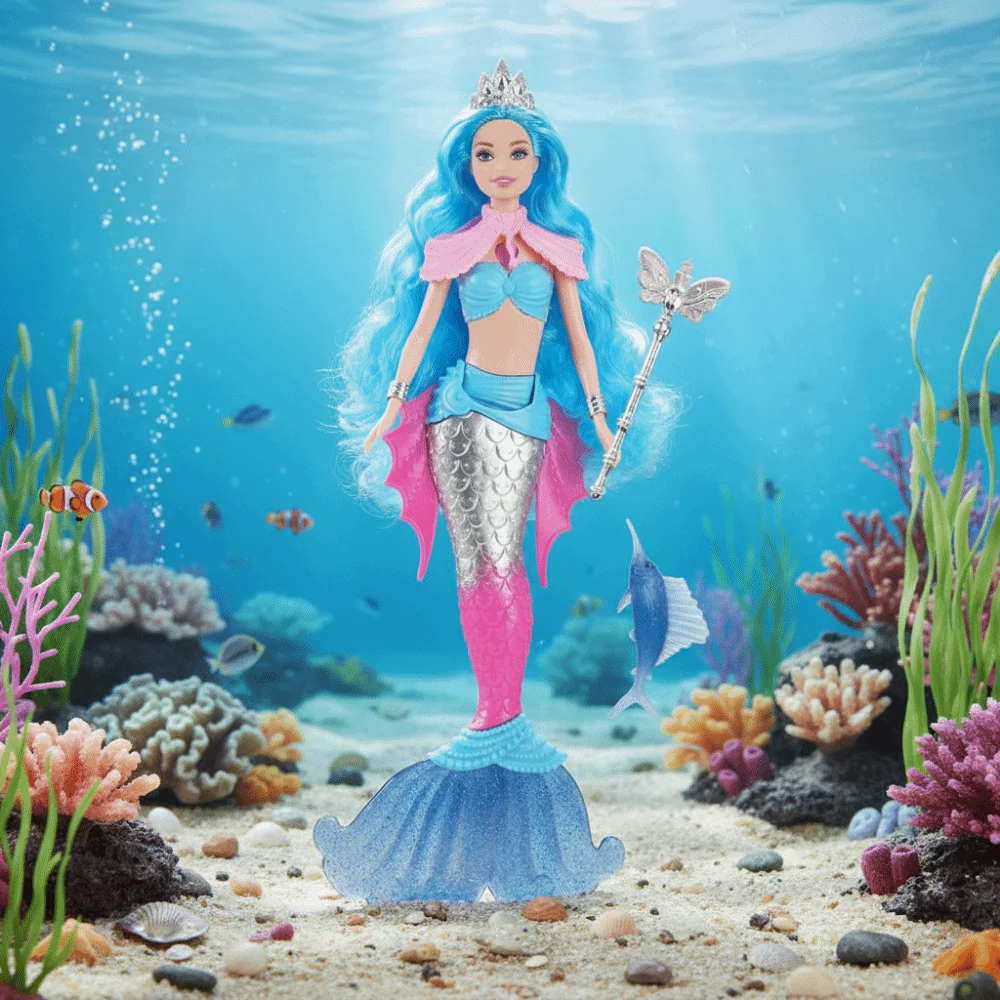 Cute Soft Light Light Music Mermaid Gentle Music 32cm Playhouse Cartoon Fish Tail Girl Children Play
Cute Soft Light Light Music Mermaid Gentle Music 32cm Playhouse Cartoon Fish Tail Girl Children Play