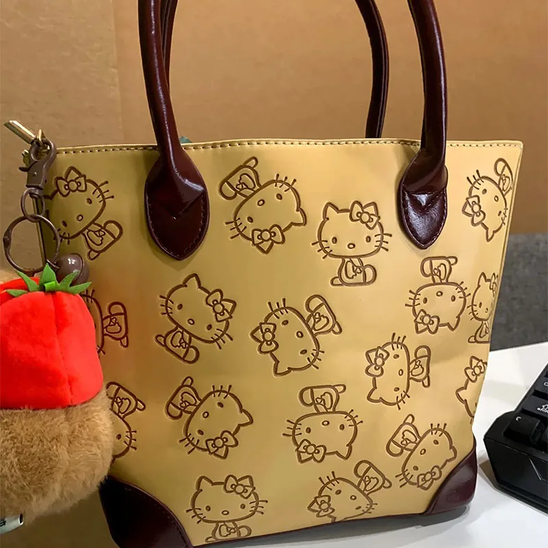 Kawaii Sanrio Hello Kitty сумка из искусственной кожи, сумка через плечо, большая вместительная сумка-ведро, дорожная портативная сумка, подарок для девочек
Kawaii Sanrio Hello Kitty сумка из искусственной кожи, сумка через плечо, большая вместительная сумка-ведро, дорожная портативная сумка, подарок для девочек