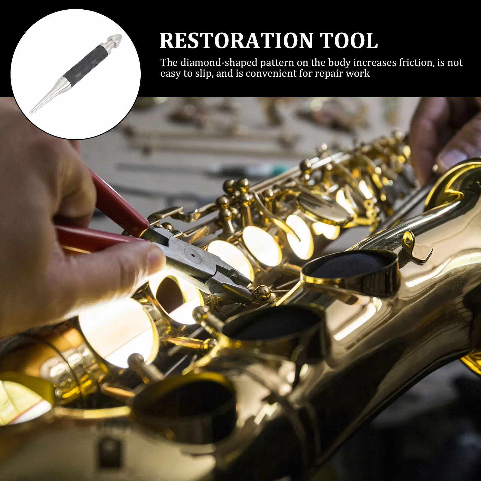 Mouth Repair Tool Instruments Musical Accessories Bell Trumpet Maintenance Kit Steel 
Mouth Repair Tool Instruments Musical Accessories Bell Trumpet Maintenance Kit Steel