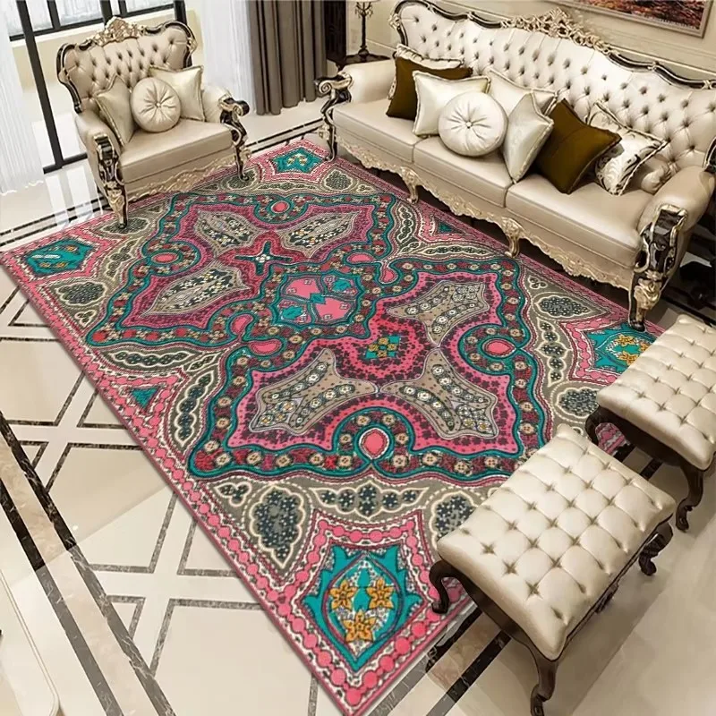 Bohemian Vintage Turkish Living Room Soft Flannel Area Carpet Bedroom Coffee Table Sofa Office Studyroom Lounge Floor Carpet
Bohemian Vintage Turkish Living Room Soft Flannel Area Carpet Bedroom Coffee Table Sofa Office Studyroom Lounge Floor Carpet