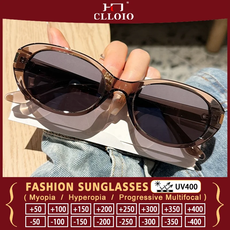 CLLOIO Summer UV Protection Holiday Outdoor Myopia Sunglasses Women Fashion Shades For Beach Travel Reading Prescription Glasses
CLLOIO Summer UV Protection Holiday Outdoor Myopia Sunglasses Women Fashion Shades For Beach Travel Reading Prescription Glasses