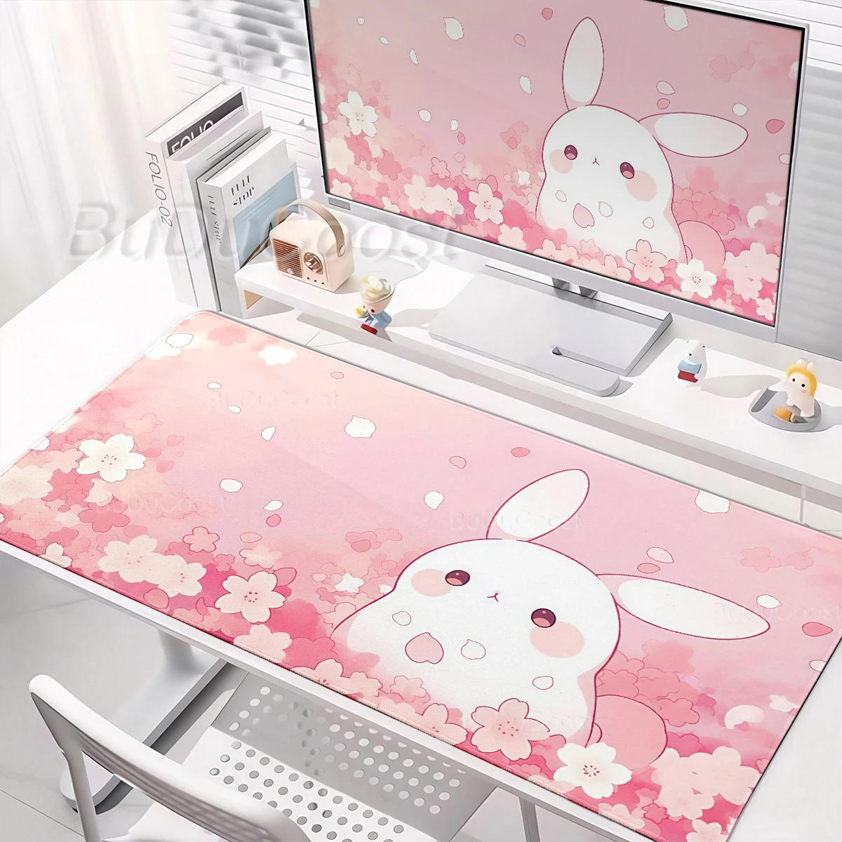 Pink Mousepad Kawaii Rabbit Computer Mouse Pad Flower Desk Mat Office Accessories Gaming Keyboard Pc Cabinet Carpet Non-Slip Rug
Pink Mousepad Kawaii Rabbit Computer Mouse Pad Flower Desk Mat Office Accessories Gaming Keyboard Pc Cabinet Carpet Non-Slip Rug