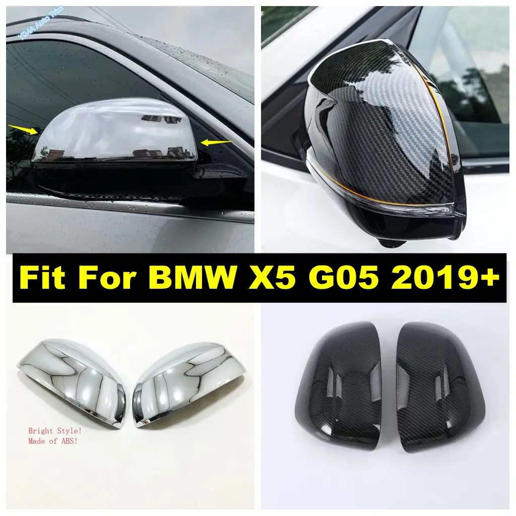 Chrome / Carbon Fiber Car Rearview Mirror Shell Decoration Cover Trim Accessories For BMW X5 G05 2019 2020 2021 2022 2023 2024
Chrome / Carbon Fiber Car Rearview Mirror Shell Decoration Cover Trim Accessories For BMW X5 G05 2019 2020 2021 2022 2023 2024
