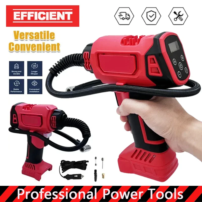 Беспроводной портативный автомобильный компрессор для шин Milwaukee 18V, автоматический насос для накачки шин, перезаряжаемый
Беспроводной портативный автомобильный компрессор для шин Milwaukee 18V, автоматический насос для накачки шин, перезаряжаемый