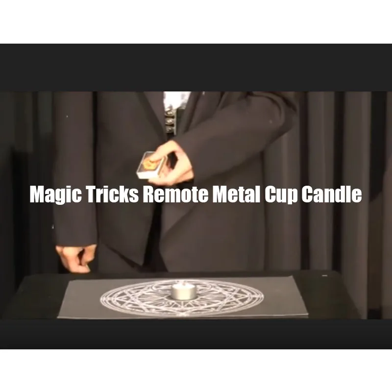 Magic Tricks Remote Metal Cup Candle Mentalism Magic Props Gimmicks Magician Professional Close Up Magia Mind Reading Fire
Magic Tricks Remote Metal Cup Candle Mentalism Magic Props Gimmicks Magician Professional Close Up Magia Mind Reading Fire