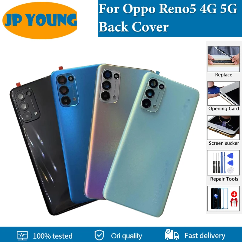 Original New Back Cover For Oppo Reno 5 4G 5G Battery Back Cover Housing Door Rear Case With Camera Lens Repair Replacement
Original New Back Cover For Oppo Reno 5 4G 5G Battery Back Cover Housing Door Rear Case With Camera Lens Repair Replacement