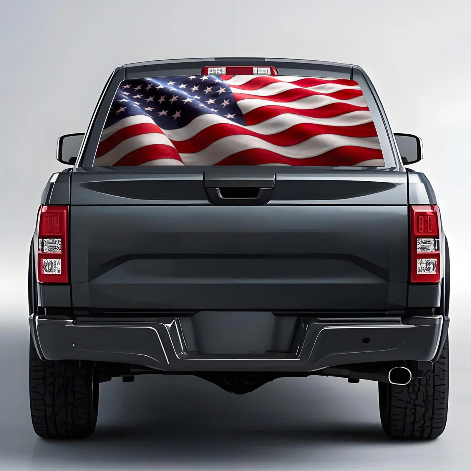 Large American Flag Rear Window Sticker For Pickup Trucks 65x17.3 Inch Decorative Vinyl Decal
Large American Flag Rear Window Sticker For Pickup Trucks 65x17.3 Inch Decorative Vinyl Decal
