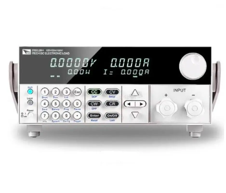 ITECH IT8512B+ Single-Channel Programmable DC Electronic Load 500V/15A/300W
ITECH IT8512B+ Single-Channel Programmable DC Electronic Load 500V/15A/300W
