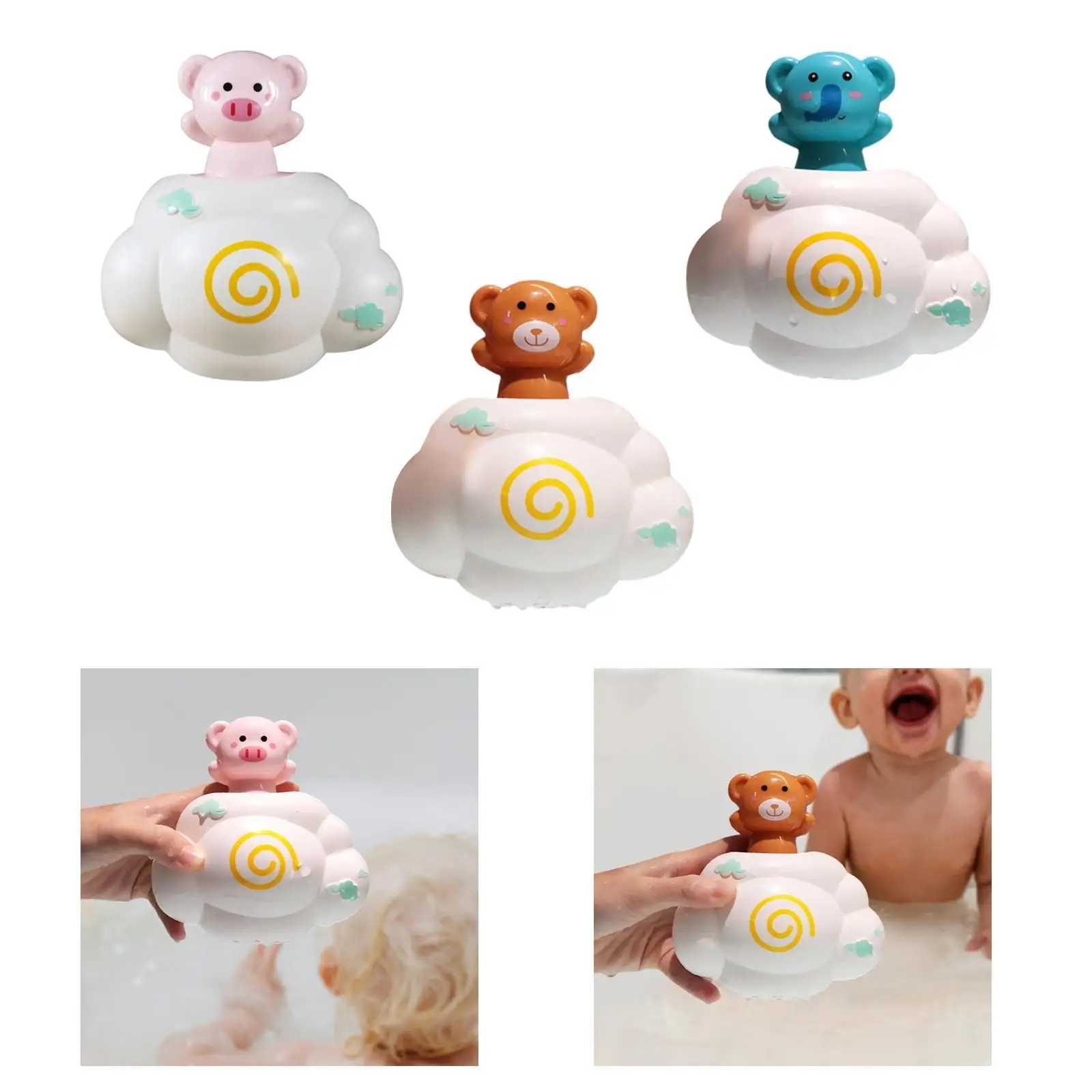 Baby Bath Toy Adorable Bathing Sprinkler Toy Bathtub Toy Children Bath Water Toy for Pool Travel Bathroom Beach 4 5 6 Year Old
Baby Bath Toy Adorable Bathing Sprinkler Toy Bathtub Toy Children Bath Water Toy for Pool Travel Bathroom Beach 4 5 6 Year Old