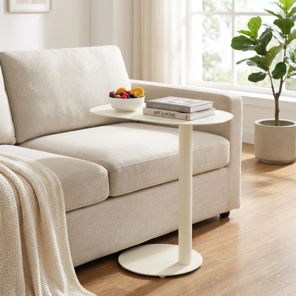 C-Shaped Side Table, ern Metal End Table or Couch Slim Soa Side Table Snack End Table TV Trays or Eating On Couch or Dining Room
C-Shaped Side Table, ern Metal End Table or Couch Slim Soa Side Table Snack End Table TV Trays or Eating On Couch or Dining Room