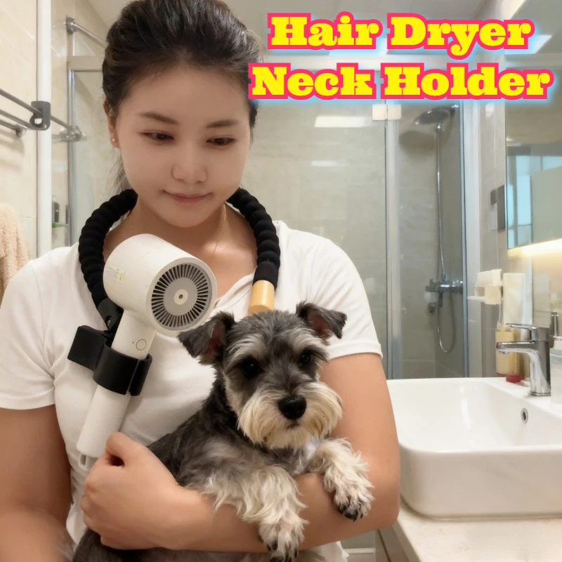 Hands Free 360 Adjustable Neck Mounted Holder Stand Pet Hair Dryer Grooming Brushing Drying Tool Home Shop Dedicated Accessory
Hands Free 360 Adjustable Neck Mounted Holder Stand Pet Hair Dryer Grooming Brushing Drying Tool Home Shop Dedicated Accessory