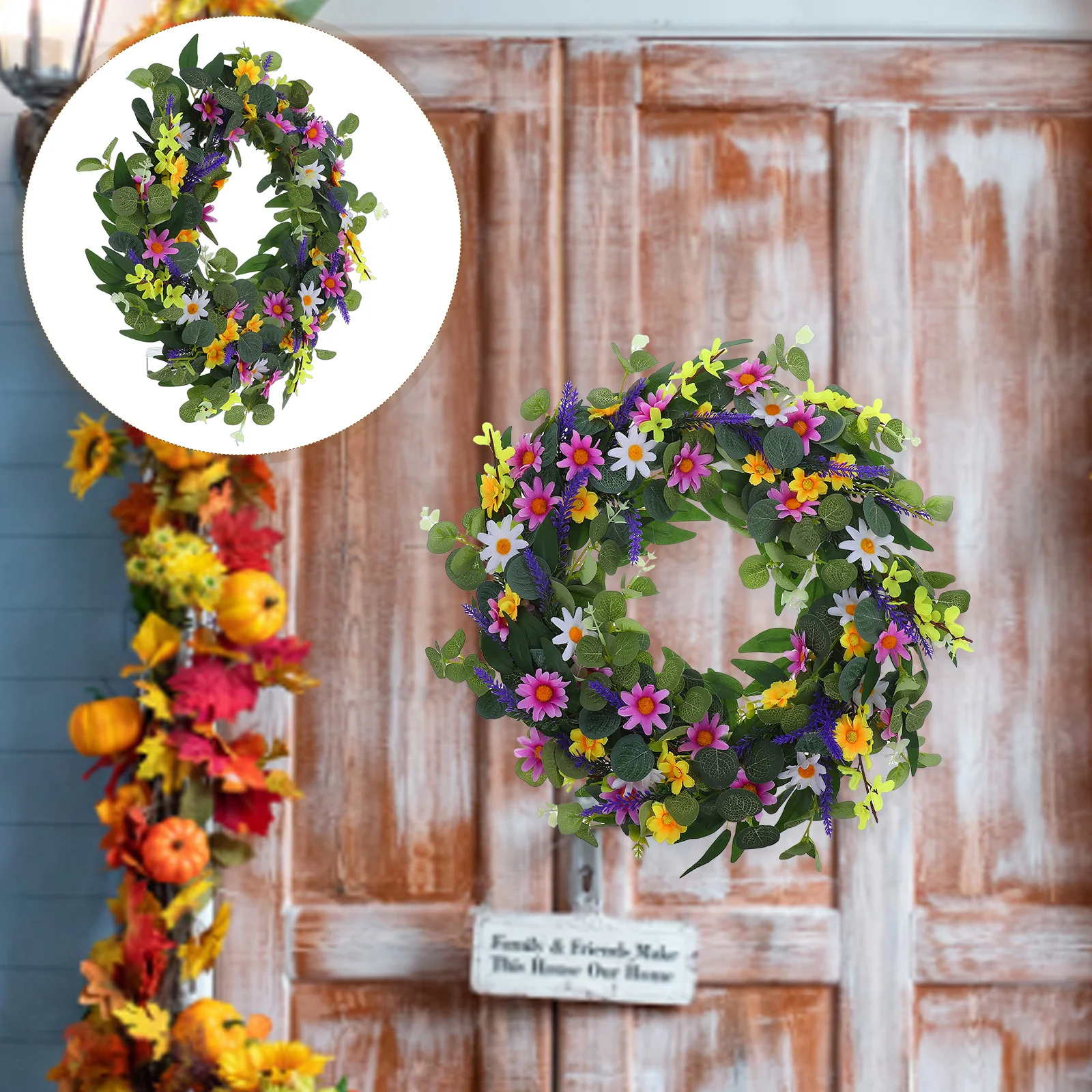 Easter Wreath Artificial Floral Door Hanging Decor Realistic Greenery Spring Party Favor Front Door Suspended Photo Prop
Easter Wreath Artificial Floral Door Hanging Decor Realistic Greenery Spring Party Favor Front Door Suspended Photo Prop