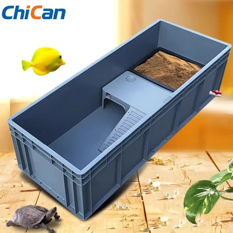 【Hot】Household Terrariums Large Turtle Breeding Box Aquarium Amphibious Ecological Transport Box Thickened Turtle Tank with Drai
【Hot】Household Terrariums Large Turtle Breeding Box Aquarium Amphibious Ecological Transport Box Thickened Turtle Tank with Drai