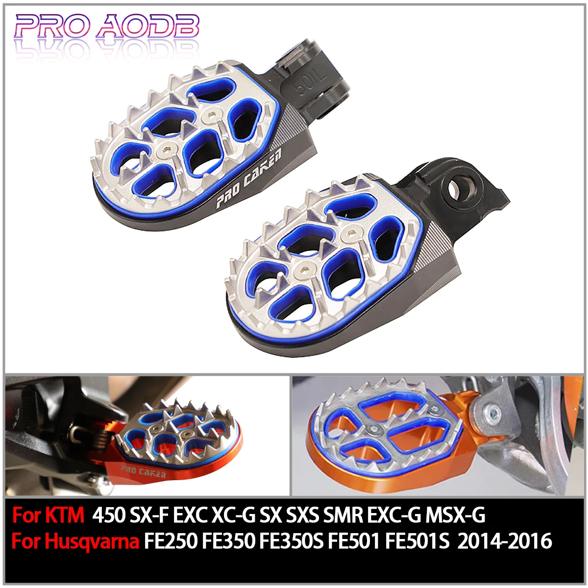 Motorcycle Foot Pegs FootRest For KTM SX SXF XC XCF EXC EXCF 125-500 For Husqvarna TC TE FC FE FS 2006-2022 2023
Motorcycle Foot Pegs FootRest For KTM SX SXF XC XCF EXC EXCF 125-500 For Husqvarna TC TE FC FE FS 2006-2022 2023