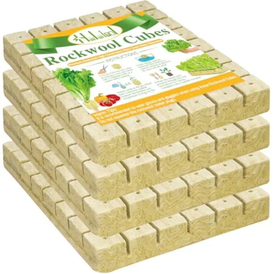 Inch Rockwool Garden Rockwool Cubes for Hydroponics Rock Wool Planting Cubes for Soilless Cultivation Cuttings Clone Plants Ger
Inch Rockwool Garden Rockwool Cubes for Hydroponics Rock Wool Planting Cubes for Soilless Cultivation Cuttings Clone Plants Ger
