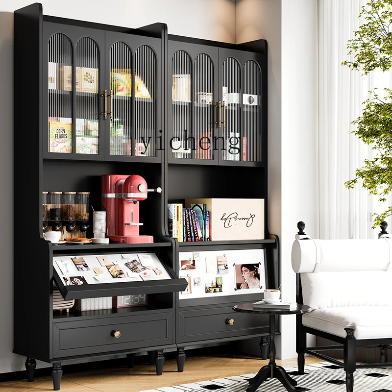 LX retro Solid Wood Bookcase Storage Cabinet Living Room Study Decorative Cabinet
LX retro Solid Wood Bookcase Storage Cabinet Living Room Study Decorative Cabinet