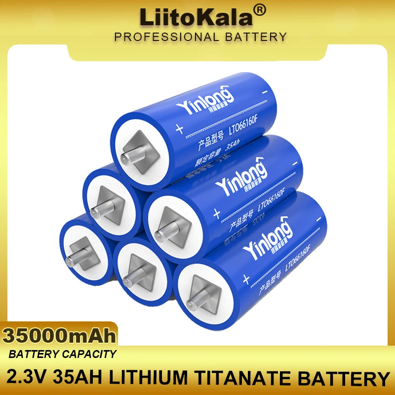 100% оригинальный литий-титанатный аккумулятор 2,3 В 35 Ач LTO66160 10C разряд DIY 12 В 24 В устойчивые к низким температурам аккумуляторы
100% оригинальный литий-титанатный аккумулятор 2,3 В 35 Ач LTO66160 10C разряд DIY 12 В 24 В устойчивые к низким температурам аккумуляторы