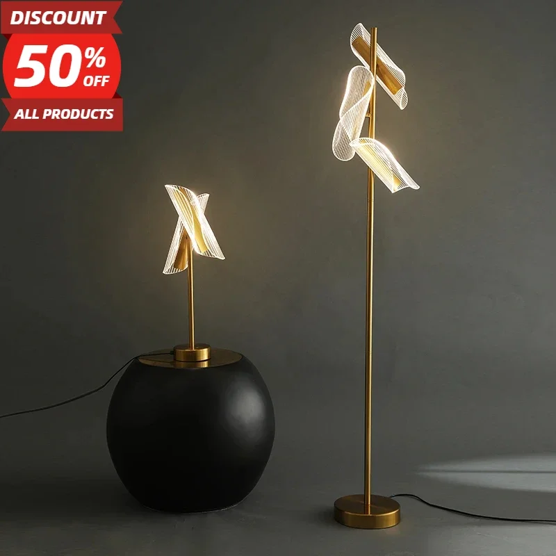 Nordic LED Acrylic Floor Lamp for Dining Room Bedroom Study Office Desk Multiple Heads Furniture Decorative Table Light
Nordic LED Acrylic Floor Lamp for Dining Room Bedroom Study Office Desk Multiple Heads Furniture Decorative Table Light