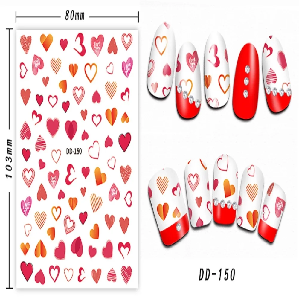 10pcs Random Nail Stickers For Women DIY Nail Art Decoration Stickers Self-Adhesive Manicure Decorative Decals Wholesale Price
10pcs Random Nail Stickers For Women DIY Nail Art Decoration Stickers Self-Adhesive Manicure Decorative Decals Wholesale Price
