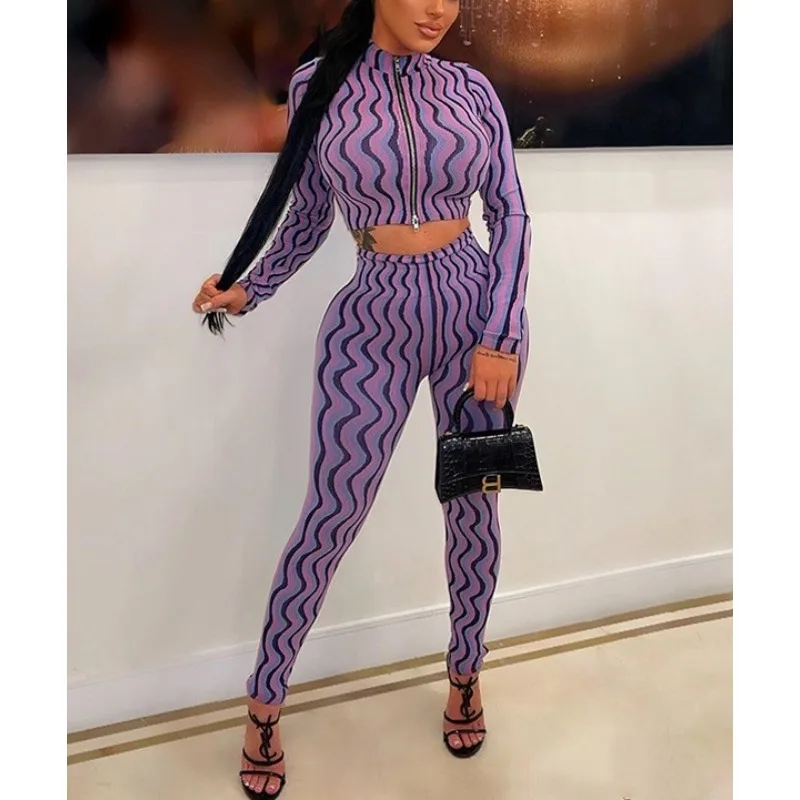 Krisnanas Printed 2 Piece Sets for Woman 2025 Stand Neck Zipper Tops High Waist Leggings Women's Pant Sets Female 111905
Krisnanas Printed 2 Piece Sets for Woman 2025 Stand Neck Zipper Tops High Waist Leggings Women's Pant Sets Female 111905