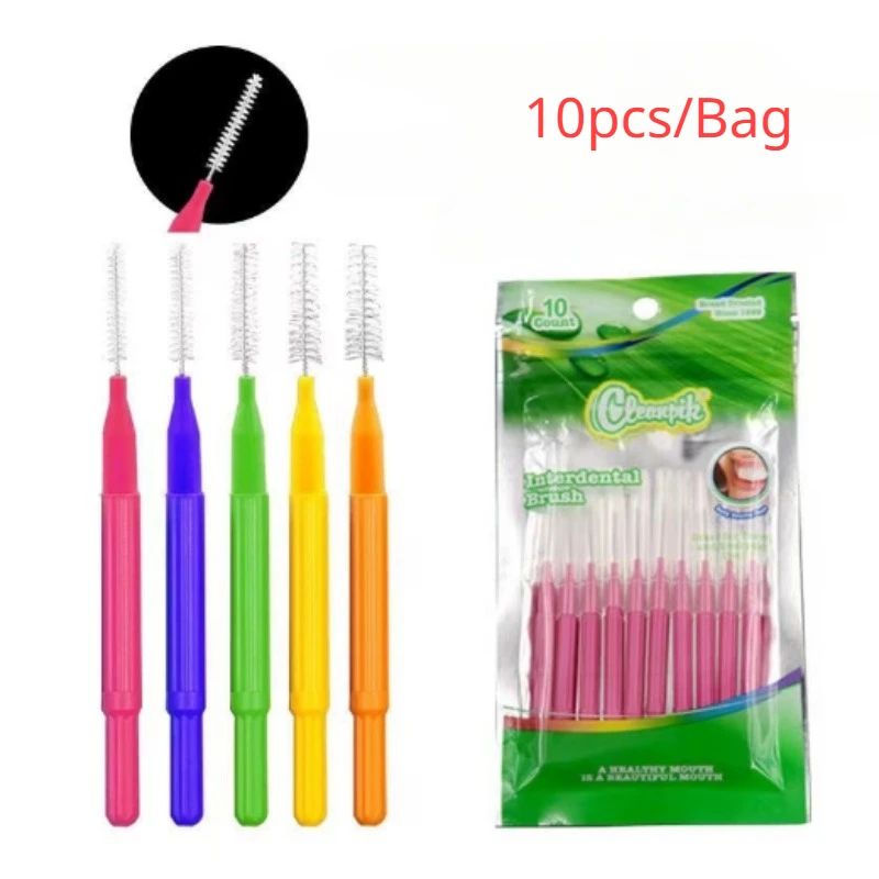 10Pcs Interdental Brushes Health Care Teeth Whitening Interdental Cleaners Orthodontic Dental Tooth Brush Oral Hygiene Soft Tool
10Pcs Interdental Brushes Health Care Teeth Whitening Interdental Cleaners Orthodontic Dental Tooth Brush Oral Hygiene Soft Tool
